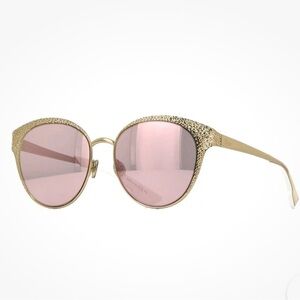 Christian Dior Unique Limited Additon DDBKY Gold/ Mirror Lens Sunglasses